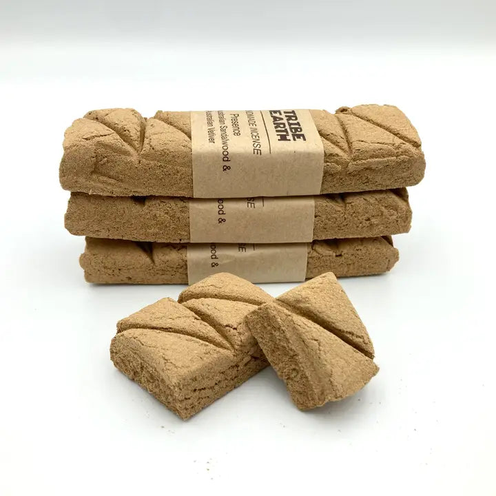 Presence - Australian Vetiver Grass & WA Sandalwood Incense Plank