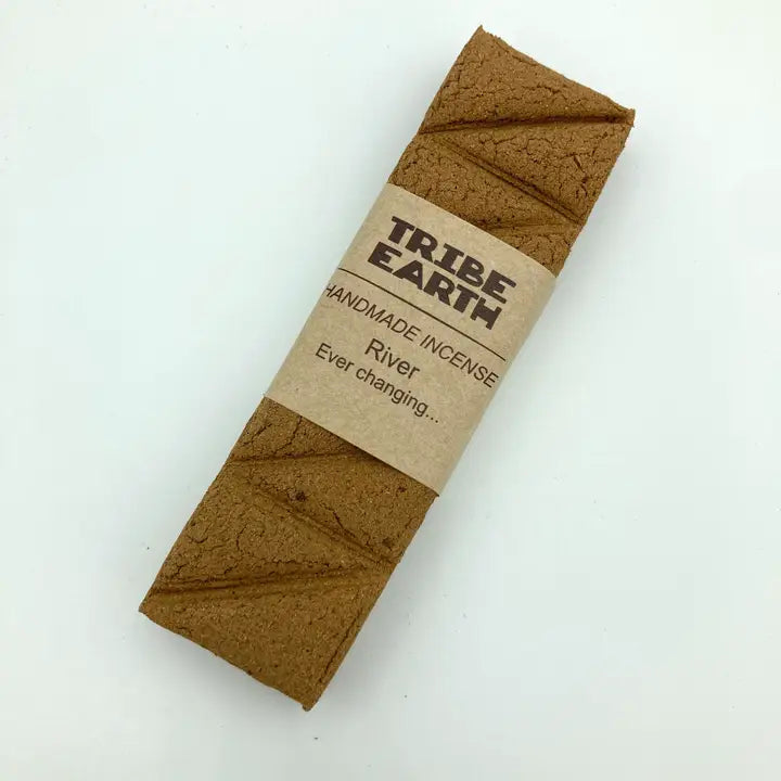 River - Ever Changing Mix of Resins, Flowers & Woods Incense Plank