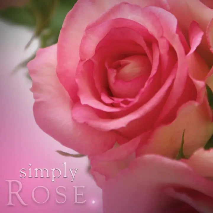 Rose Pillar Candle
